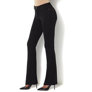 Last Pair! Iman Bootcut Ponte Slimming Pant. Jade